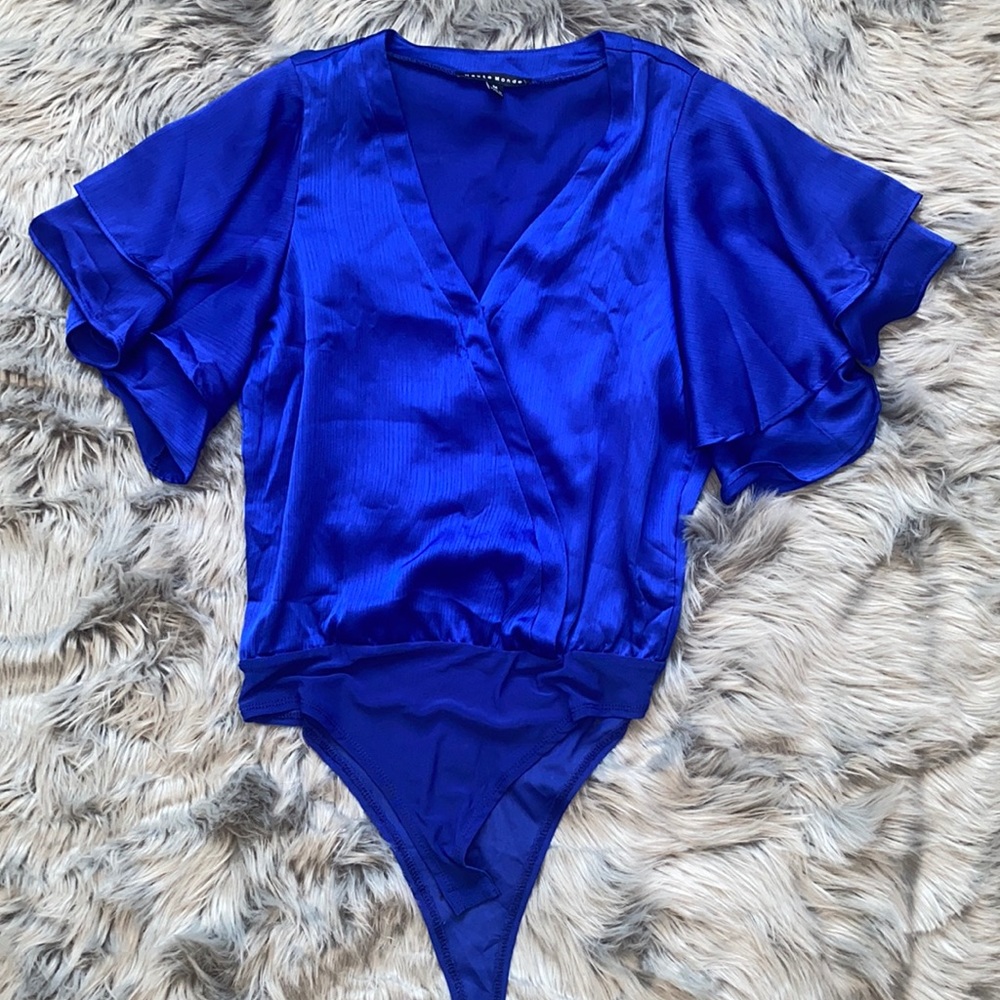 Royal blue bodysuit